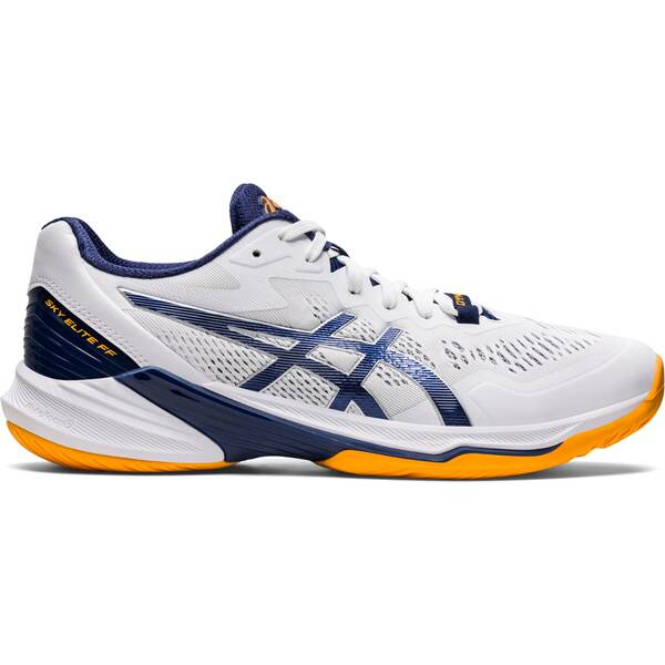 Asics Sky Elite FF 2 - White / Deep Ocean - Squash / Racquetball Shoe
