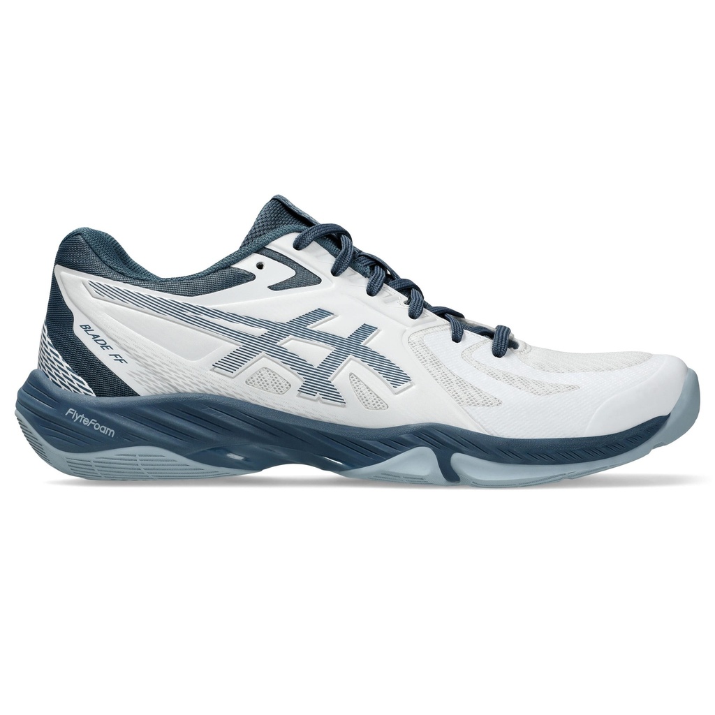 Asics Blade FF - White / Vintage Indigo - Squash / Racquetball Shoe