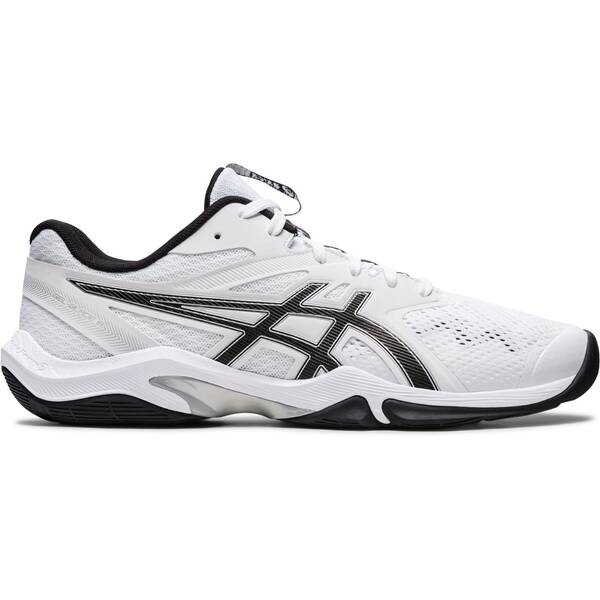 Asics Gel Blade 8 - White / Pure Silver - Chaussure de Squash / Racquetball
