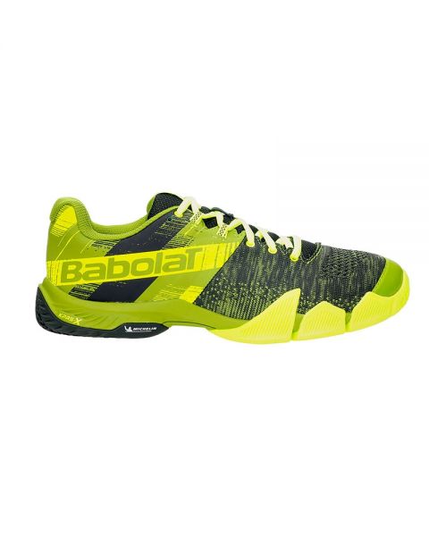 Babolat Movea - Green / Grey - Squash / Racquetball Shoe (41)