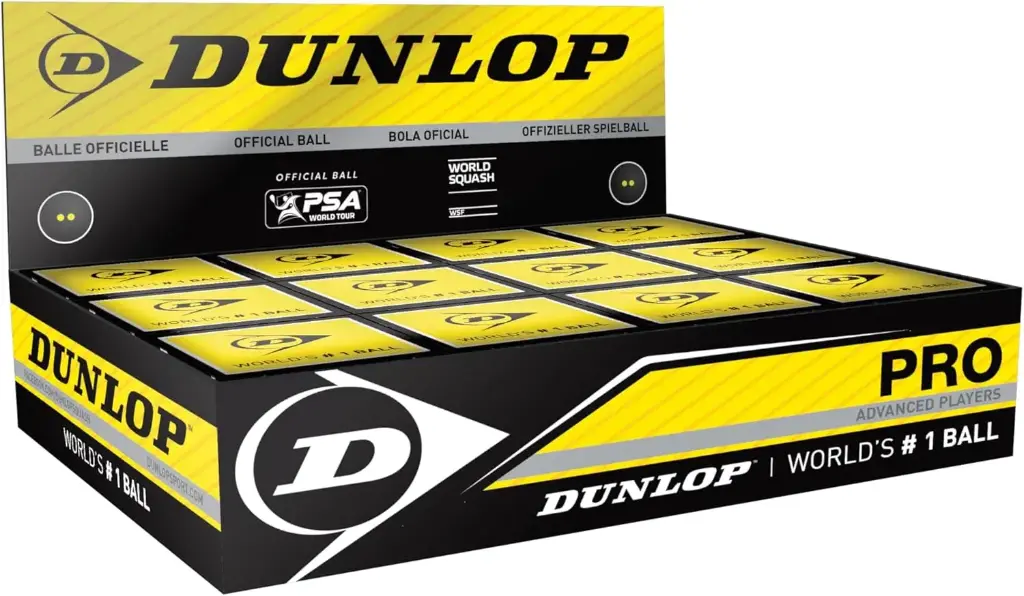 Dunlop Pro - Pack of 12 Squash Balls