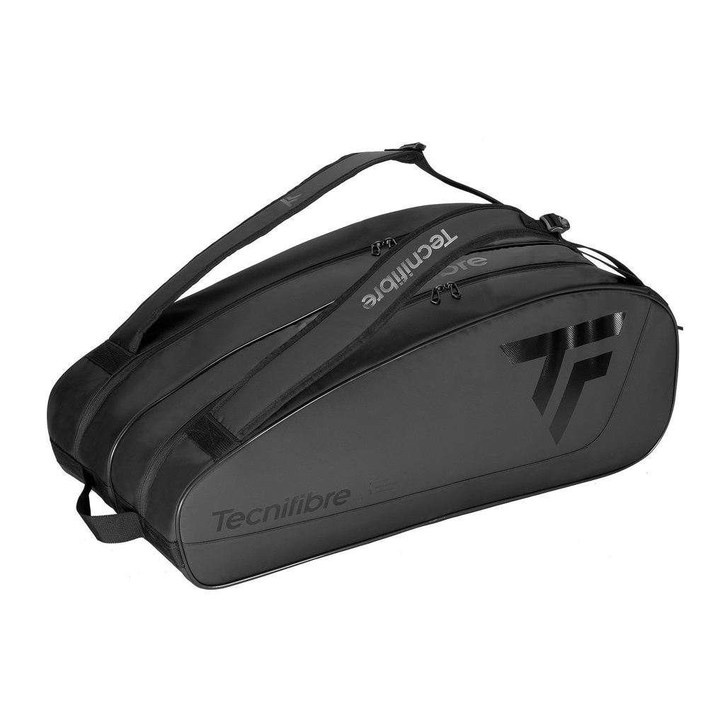 Tecnifibre Tour Endurance Ultra Black 12 Rackets - Squash Bag
