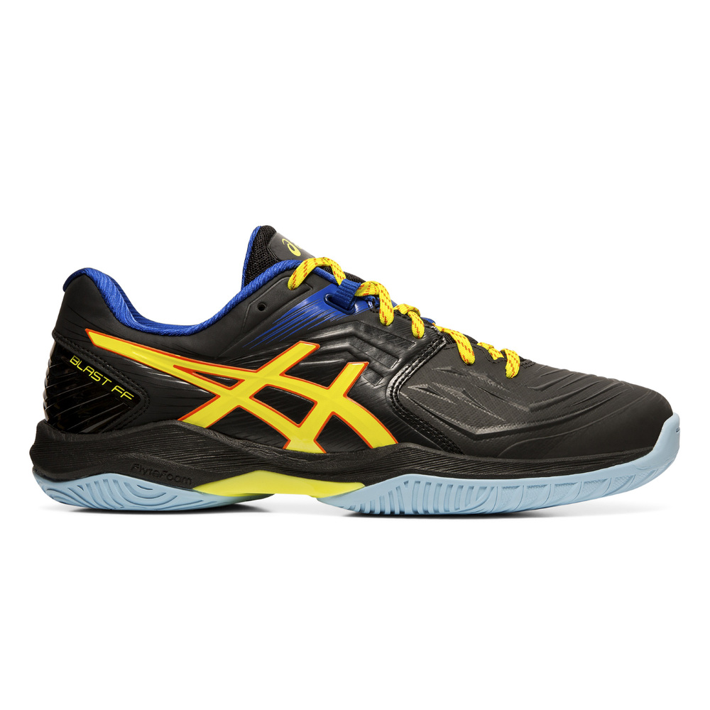 Asics Blast FF - Black / Sour Yuzu - Squash / Racquetball Shoe