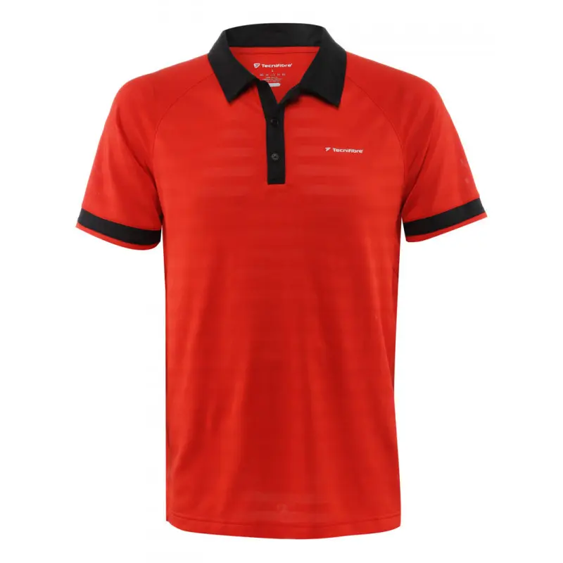 Polo Tecnifibre F3 X-Cool - Red / Black