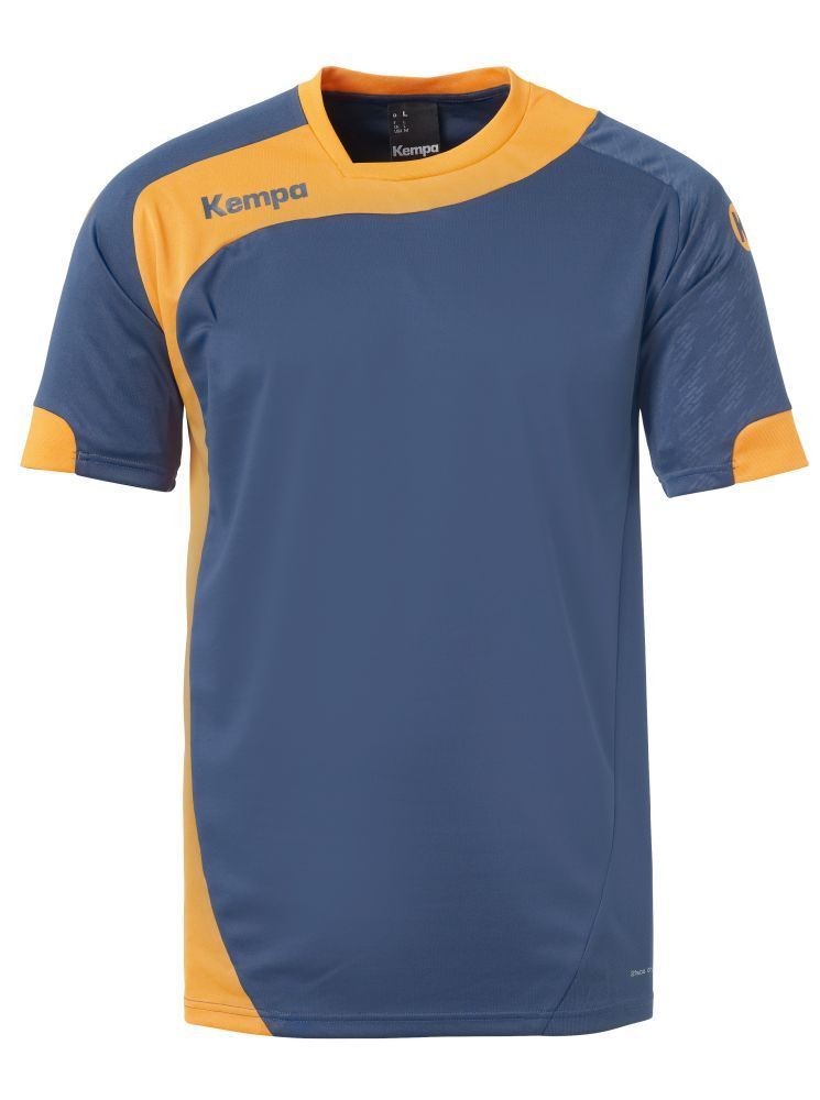 T-Shirt Kempa Peak - Blue Petrole / Orange