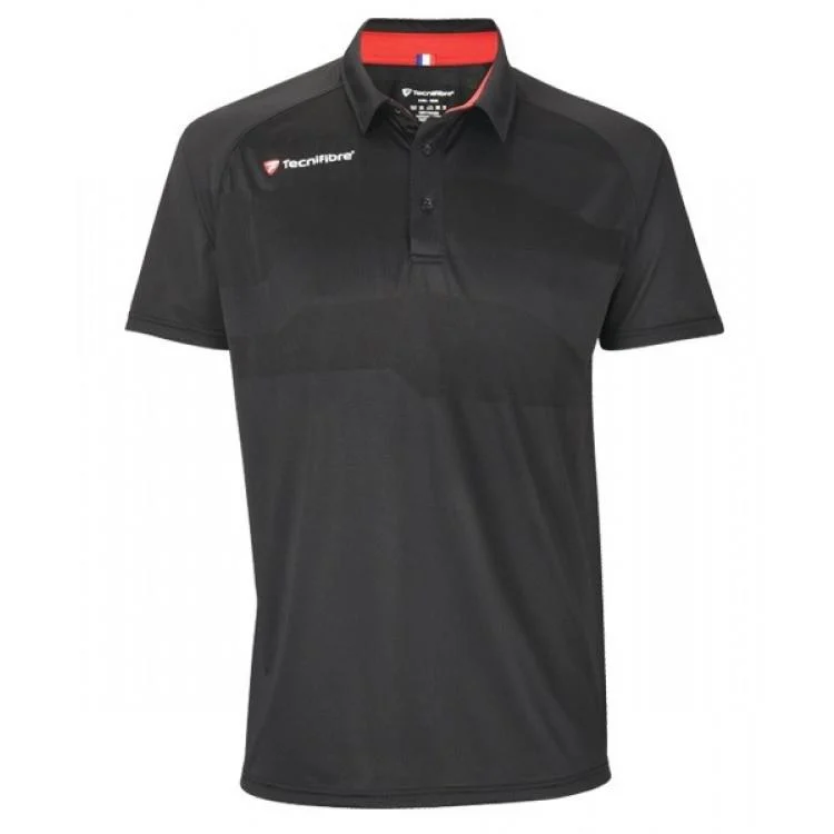 Polo Tecnifibre F3 Ventstripe - Noir