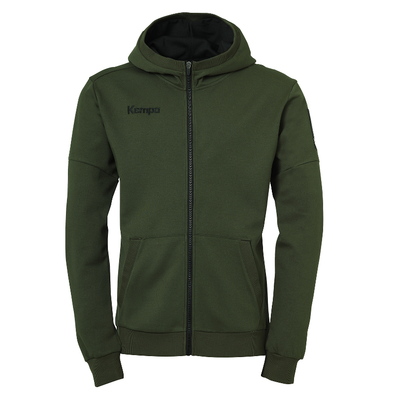 Hoodie Zip Kempa Laganda - Vert