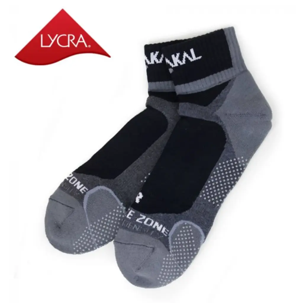 Karakal X4 Ankle - Black / Grey - 1 Pair of Socks