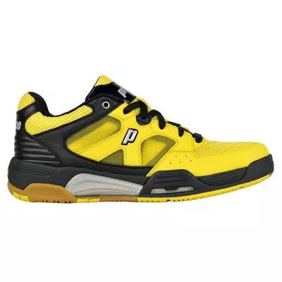Prince NFS Attack - Black / Yellow - Chaussure de Squash / Racquetball
