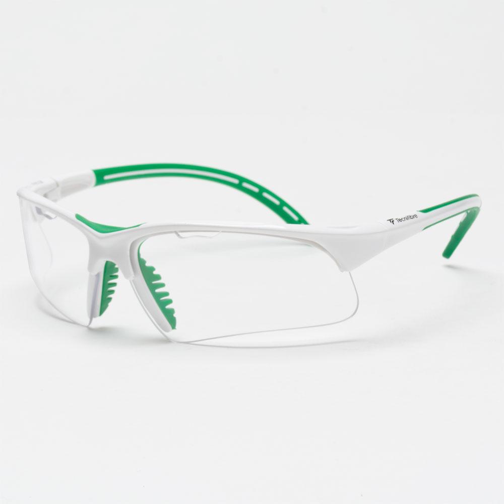 Tecnifibre Squash Eyewear - Vert / Blanc - Lunette de Squash