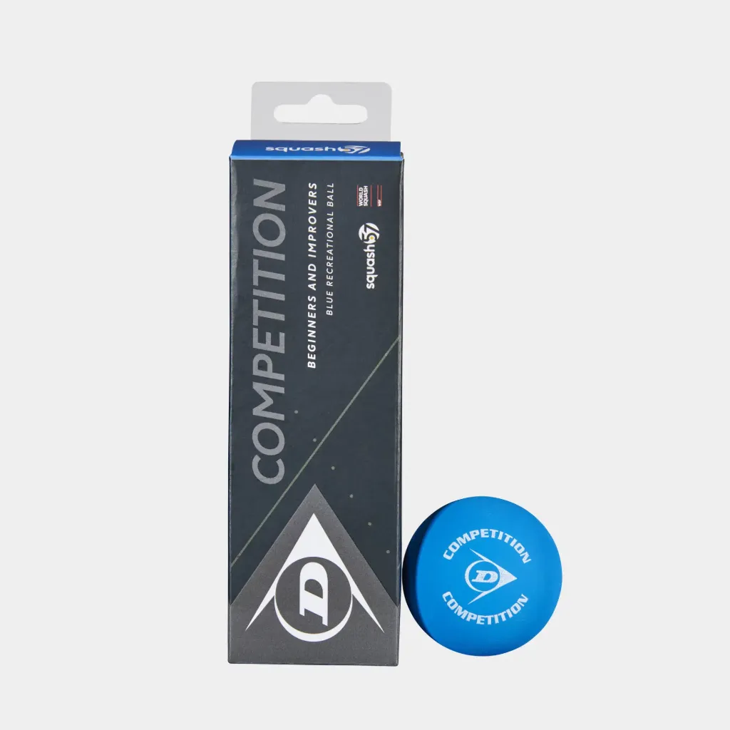 Dunlop Competition - Pack of 3 Racquetball Balls