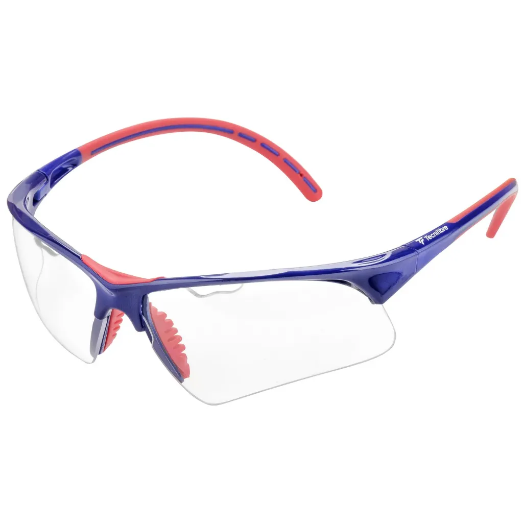 Tecnifibre Squash Eyewear - Bleu / Rouge - Lunette de Squash
