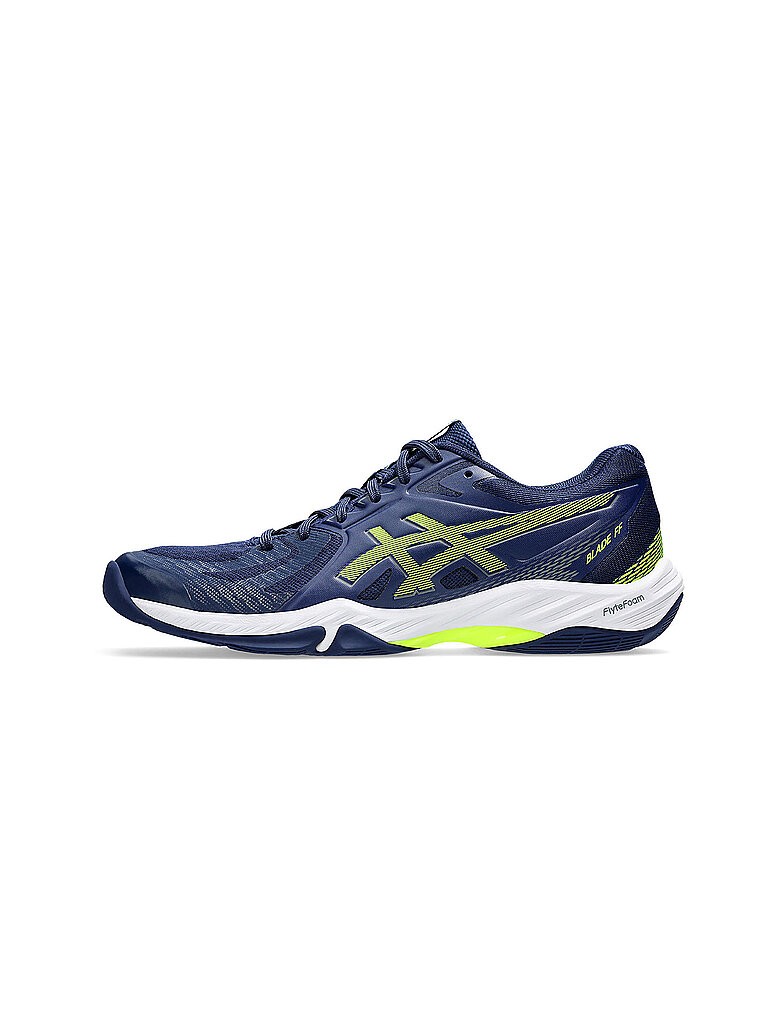 Asics Blade FF - Blue Expanse / Safety Yellow - Chaussure de Squash / Racquetball (40.5)