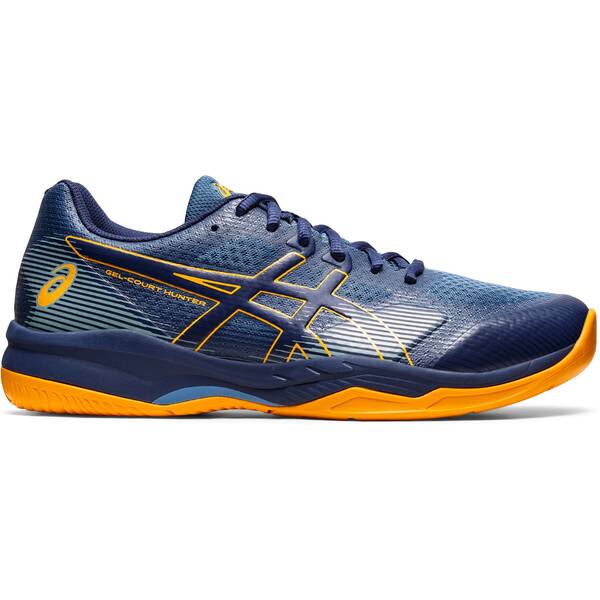 Asics Gel Court Hunter 2 - Azure / Deep Ocean - Chaussure de Squash / Racquetball