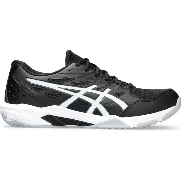 Asics Gel Rocket 11 - Black / Gunmetal - Chaussure de Squash / Racquetball (42.5)