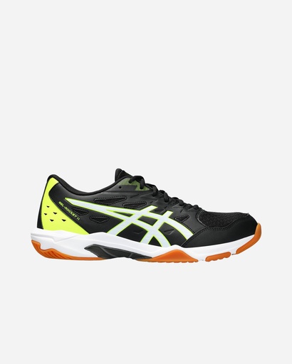 Asics Gel Rocket 11 - Black / White - Chaussure de Squash / Racquetball