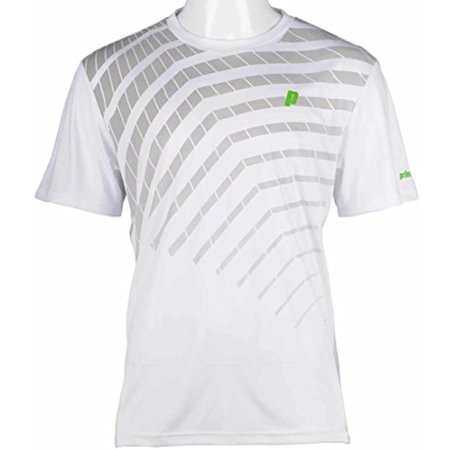 T-Shirt Prince Graphic Crew - White / Grey